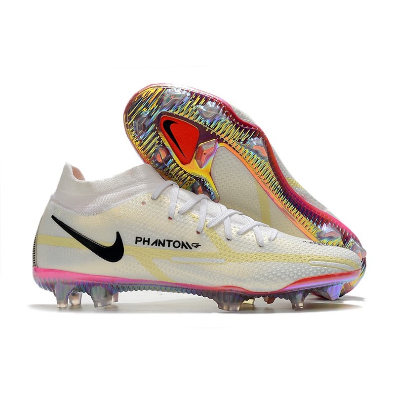 Nike Phantom GT Elite Dynamic Fit FG Rawdacious Bílá Červená Růžová